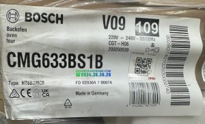 z4197592637174 f767a9158ae8d58ffc151e91336862d8 - Lò Nướng Kèm Vi Sóng Bosch CMG633BS1