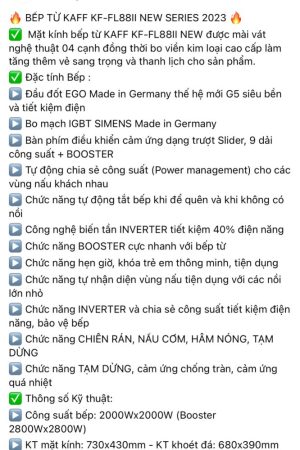 z4223601230999 ed9b059cdfe230be1f46b70e9e5744ac - Bếp từ Kaff KF-FL88II
