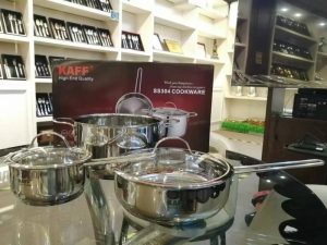 BỘ NỒI INOX 5 MÓN KAFF KF-ST05304