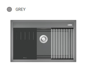 CHẬU RỬA BÁT KONOX TERRA 790S GREY