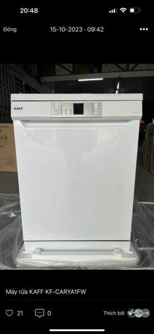 MÁY RỬA CHÉN BÁN ÂM TỦ KAFF KF CARYA1FW