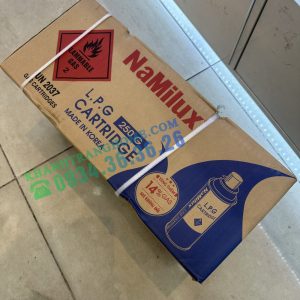 z5104715467126 5f8db51a3ff80d5ed6f5a1a26ba7fc9a 1 - Thùng 28 Lon gas mini NAMILUX 250g an toàn nhập khẩu Korea
