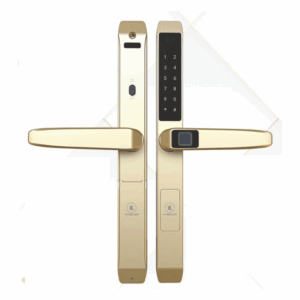 Khóa vân tay cửa nhôm Kassler KL-599TD Champagne Gold App, Remote tiêu chuẩn Đức