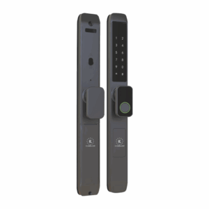 Khóa vân tay cửa nhôm Kassler KL-599TN Black APP, Remote tiêu chuẩn Đức