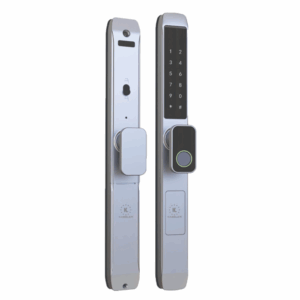 Khóa vân tay cửa nhôm Kassler KL-599TN Grey APP, Remote tiêu chuẩn Đức