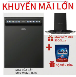 may rua bat latino sms 795ml 16eu 2 - Máy rửa bát Latino SMS 795ML 16EU