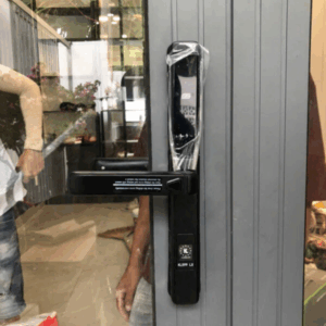 khoa van tay cua nhom kassler kl 599 slide black 2 - Khóa vân tay cửa nhôm Kassler KL-599 SLIDE BLACK tiêu chuẩn Đức