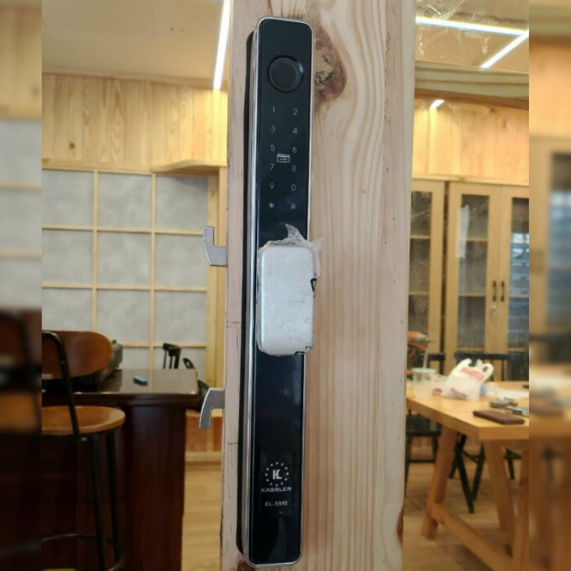 khoa van tay kassler kl 599i app remote 4 - Khóa vân tay cửa nhôm Kassler KL-599I APP, REMOTE tiêu chuẩn Đức Khóa vân tay cửa nhôm Kassler KL-599I APP, REMOTE tiêu chuẩn Đức
