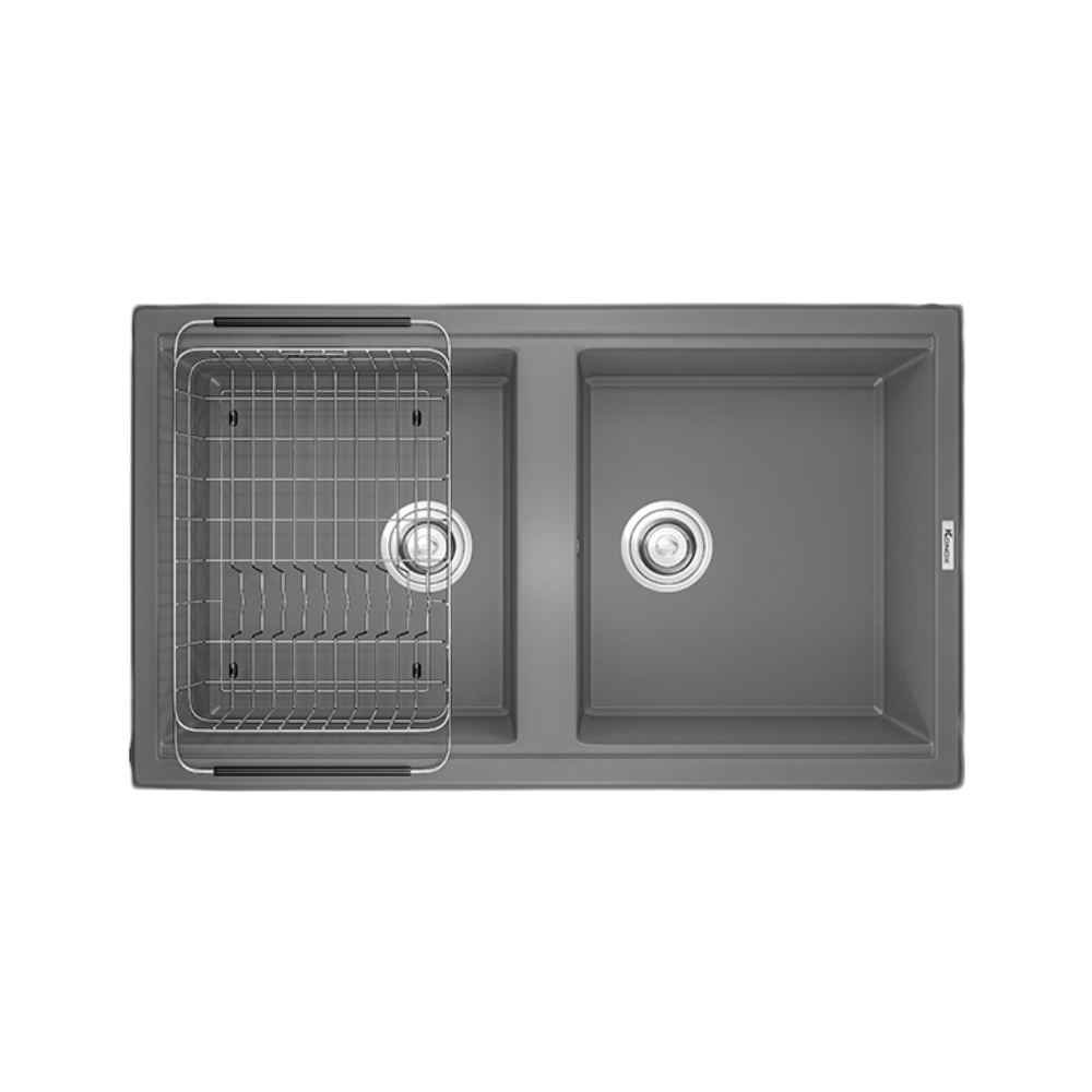 Chau rua bat Konox PHOENIX SMART 860 Grey - Chậu rửa bát Konox PHOENIX SMART 860 Grey Chậu rửa bát Konox PHOENIX SMART 860 Grey