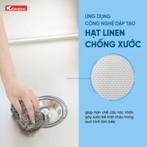 Chậu rửa bát Konox KN6044SU DEKOR