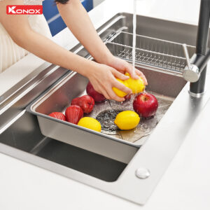 chau rua bat 1 ho chong xuoc Konox KN8751TS Dekor 4 - Chậu rửa bát KONOX KN8751TS DEKOR