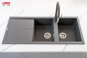 Chậu rửa bát Konox LIVELLO SMART 1160 Grey