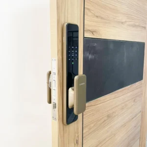 Khoa dien tu Bosch EL600 1 - KHÓA VÂN TAY BOSCH EL600 AMBER GOLD