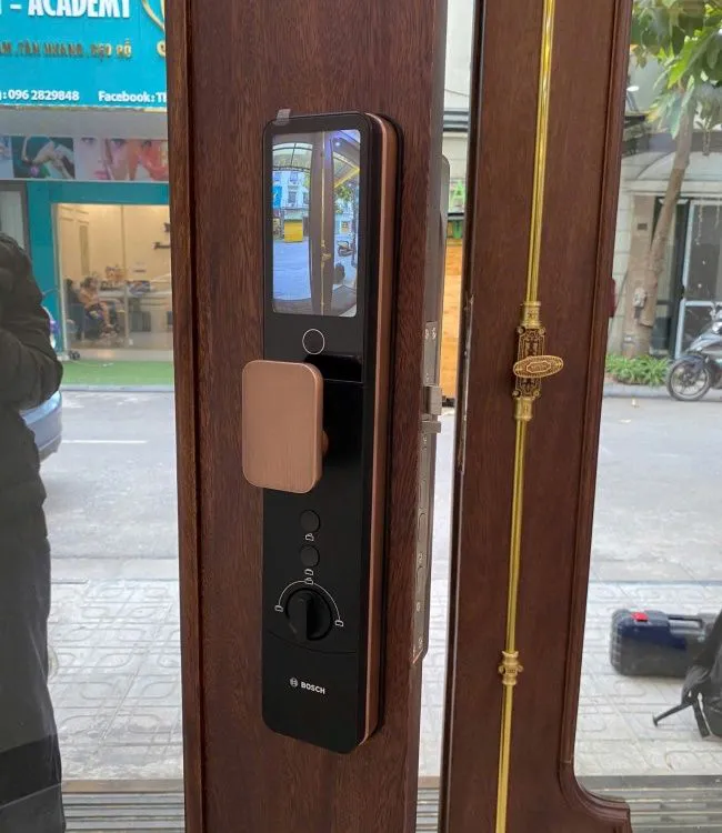 bosch fu8 plus copper tt2 2 - KHÓA VÂN TAY BOSCH FU8 PLUS EU RED BRONZE APP KHÓA VÂN TAY BOSCH FU8 PLUS EU RED BRONZE APP