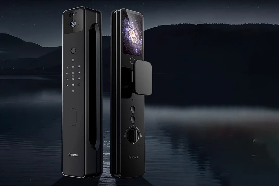 khoa dien tu bosch fu8 plus 1 - KHÓA VÂN TAY BOSCH FU8 PLUS EU BLACK APP KHÓA VÂN TAY BOSCH FU8 PLUS EU BLACK APP