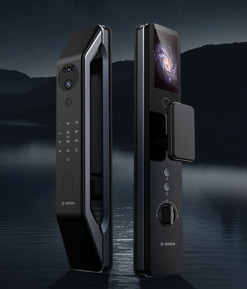 khoa van tay bosch fu6 plus Black chinh hang - KHÓA VÂN TAY BOSCH FU6 PLUS BLACK APP KHÓA VÂN TAY BOSCH FU6 PLUS BLACK APP