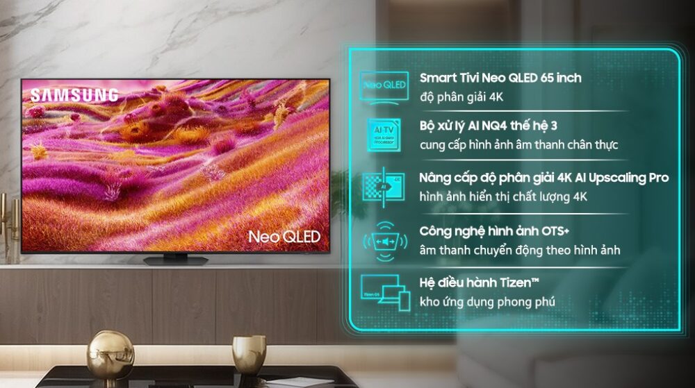 1 1020x570 2 - Smart Tivi Samsung Neo QLED 4K 65 Inch QA65QN90F Smart Tivi Samsung Neo QLED 4K 65 Inch QA65QN90F