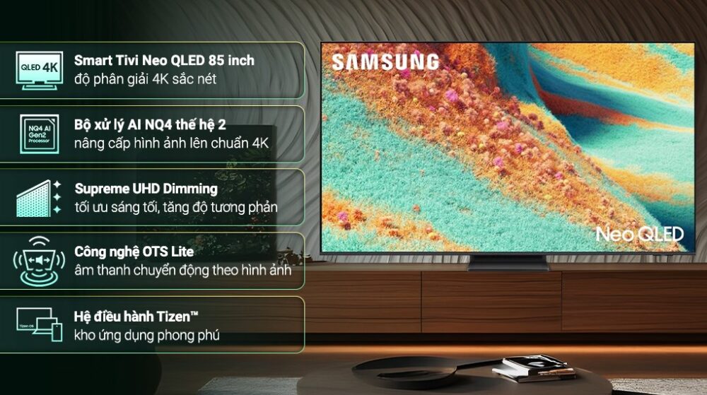 1 1020x570 3 - Smart Tivi Samsung Neo QLED 4K 85 Inch QA85QN85F Smart Tivi Samsung Neo QLED 4K 85 Inch QA85QN85F