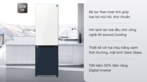 Tủ lạnh Samsung Inverter 339 lít RB33T307029/SV