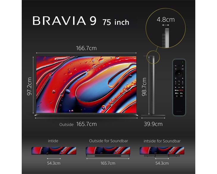 SONY 0003s 0001 XR90 1 - GOOGLE TIVI MINI LED SONY 4K 75 INCH K-75XR90 SONY 0003s 0001 XR90 1 - GOOGLE TIVI MINI LED SONY 4K 75 INCH K-75XR90