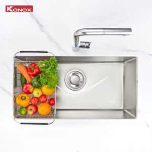 Chậu rửa bát phong cách Nhật bề mặt mịn Tari 870SM