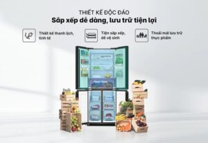 tu lanh aqua aqr m466xa 410 lit 4 cua inverter 3 - TỦ LẠNH AQUA INVERTER 469 LÍT AQR-M532XA(CBC)