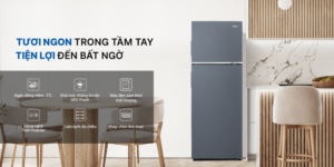 tu lanh aqua inverter 283 lit aqr t299fasl 50859 6 - TỦ LẠNH AQUA INVERTER 283 LÍT AQR-T299FA(SL)