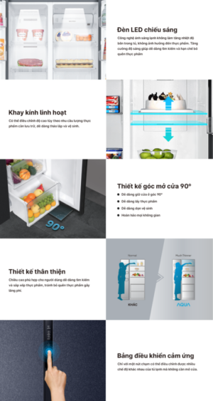 tu lanh aqua inverter 550 lit aqr s612xacbc 85054 6 1 - TỦ LẠNH AQUA INVERTER 550 LÍT AQR-S612XA(CBC)