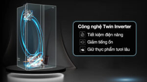 tu lanh aqua inverter 646 lit aqr s682xaslb 14184 2 - TỦ LẠNH AQUA INVERTER 646 LÍT AQR-S682XA(SLB)