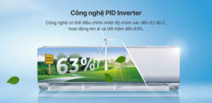 6 pid inverter cai tien tiet kiem 63 dien nang - MÁY LẠNH AQUA INVERTER 1.5 HP AQA-RV13ME