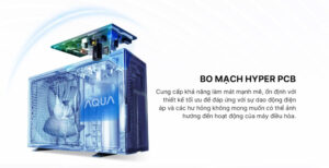 7 bo mach hyper pcb giup may lanh aqua aqa rv13me hoat dong duoi thoi tiet khac nghiet - MÁY LẠNH AQUA INVERTER 1.5 HP AQA-RV13ME