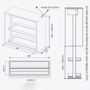 GIÁ GIA VỊ NÂNG HẠ ĐIỆN GARIS GL05.9AT