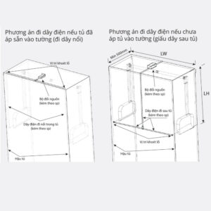 Suốt nâng hạ treo quần áo GARIS GW34GE