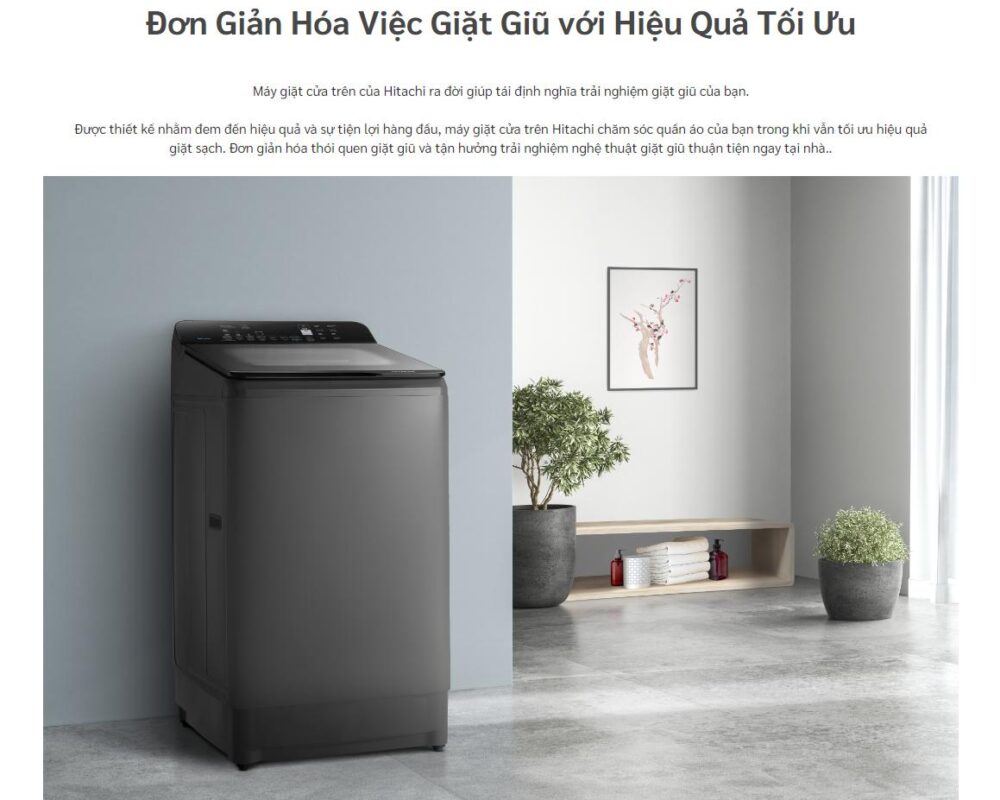 LTL H0MVW0TGG 2 - MÁY GIẶT HITACHI 10.5 KG LTL H0MVW0T(GG) MÁY GIẶT HITACHI 10.5 KG LTL H0MVW0T(GG)