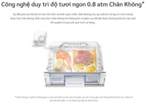 R WB640VGV0XMIR 15 - TỦ LẠNH HITACHI INVERTER 569 LÍT R-WB640VGV0(GBK)