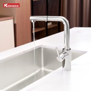 Voi vira 3 1400x1400 2 - VÒI RỬA BÁT DÂY RÚT KONOX VIRA CHROME