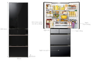 ck4961486 DL.043728 1 - TỦ LẠNH HITACHI INVERTER 540 LÍT R-HW540RV(XK)