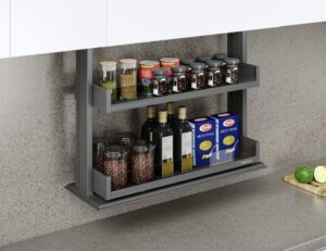 KỆ GIA VỊ NÂNG HẠ ĐIỆN EUROGOLD ESL8890