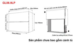 GIÁ BÁT ĐĨA NÂNG HẠ ĐIỆN GARIS GL06.9LP