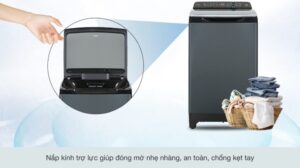 may giat aqua inverter 12 kg aqw fr120ht bk 16362 - MÁY GIẶT AQUA 12 KG AQW-FR120HT(BK)