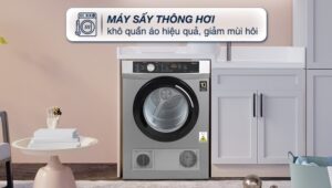may say thong hoi aqua 8 kg aqh v800hss 62519 - MÁY SẤY THÔNG HƠI AQUA 8 KG AQH-V800H(SS)
