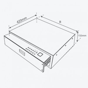 KÉT SẮT NGĂN KÉO ÂM TỦ GARIS GWS47