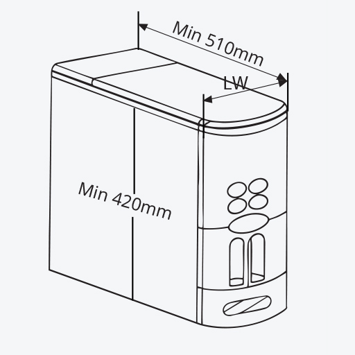 BV GR13 30 - THÙNG GẠO GARIS GR13.30 THÙNG GẠO GARIS GR13.30