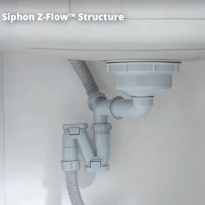 SIPHON Z - CHẬU RỬA BÁT 1 HỐ GARIS GS11.76D CHẬU RỬA BÁT 1 HỐ GARIS GS11.76D