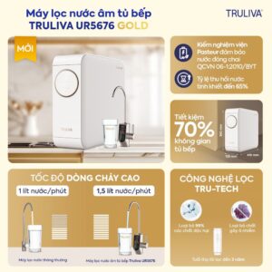 Máy lọc nước Truliva UR5676 GOLD
