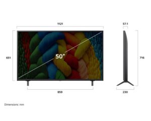 Smart Tivi LG NanoCell AI 4K 50 Inch 50NANO80ASA