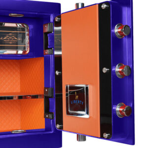 chot cua lb50s special edition tim 1 - KÉT SẮT LIBERTY LB50S SPECIAL EDITION XANH TÍM