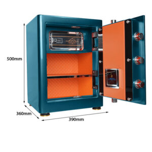 kich thuoc lb50s xanh 1 1 - KÉT SẮT LIBERTY LB50S SPECIAL EDITION XANH CỔ VỊT