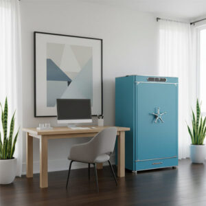 phoi canh liberty lb1000s8 xanh ngoc 1 - KÉT SẮT LIBERTY LB1000S8 XANH NGỌC