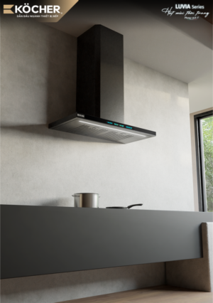 10 1 4 - MÁY HÚT MÙI LUVIA BLACK MATTE | 90CM